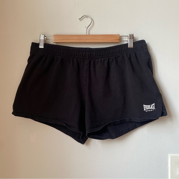 Everlast Sport Women's Black Mini Shorts size L - Picture 1 of 6